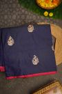 Banarasi Silk Navy Blue Saree
