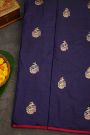 Banarasi Silk Navy Blue Saree