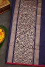 Banarasi Silk Navy Blue Saree