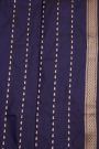Banarasi Silk Navy Blue Saree