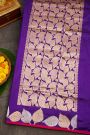 Banarasi Silk Purple Saree
