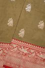 Banarasi Silk Brown Saree