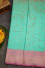 Banarasi Silk Sea Green Saree