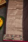 Banarasi Silk Brown Saree
