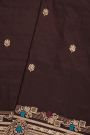Banarasi Silk Brown Saree