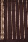Banarasi Silk Brown Saree