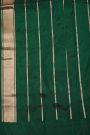 Banarasi Silk Bottle Green Saree