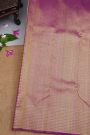 Kancheepuram Silk Onion Pink Saree