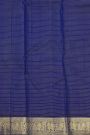 Kancheepuram Silk Navy Blue Saree