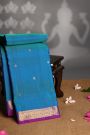 Kancheepuram Silk Sea Blue Saree