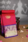 Kancheepuram Silk Pink Saree