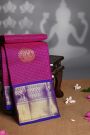 Kancheepuram Silk Purple Saree