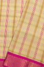 Coimbatore Soft Silk Cream Saree