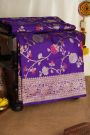 Banarasi Silk Violet Saree