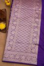 Banarasi Silk Violet Saree