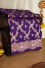 Banarasi Silk Violet Saree