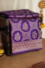 Banarasi Silk Navy Blue Saree