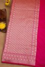 Banarasi Silk Rani Pink Saree