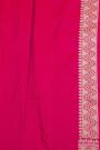 Banarasi Silk Rani Pink Saree