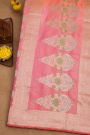 Banarasi Silk Baby Pink Saree
