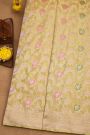 Banarasi Silk Light Yellow Saree