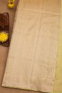 Banarasi Silk Light Yellow Saree