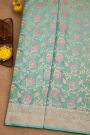 Banarasi Silk Sky Blue Saree