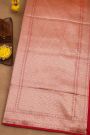 Banarasi Silk Red Saree