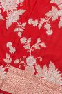 Banarasi Silk Red Saree