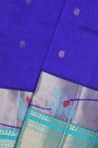 Kuppadam Sico Royal Blue Saree