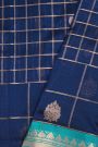Kuppadam Sico Navy Blue Saree