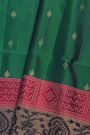 Coimbatore Soft Silk Bottle Green Saree