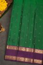 Coimbatore Soft Silk Bottle Green Saree