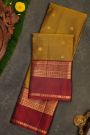 Coimbatore Soft Silk Mustard Saree