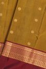 Coimbatore Soft Silk Mustard Saree