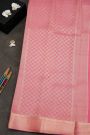 Mysore Crepe Pink Saree