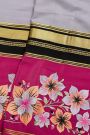 Mysore Crepe Dual Colour Saree