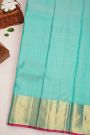 Kancheepuram Silk Sky Blue Saree