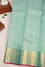 Kancheepuram Silk Sky Blue Saree