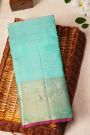 Kancheepuram Silk Sky Blue Saree