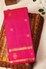 Kancheepuram Silk Rani Pink Saree