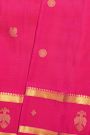 Kancheepuram Silk Rani Pink Saree