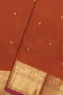 Kancheepuram Silk Maroon Saree