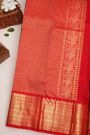 Kancheepuram Silk Bottle Green Saree