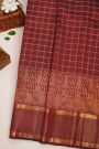 Kancheepuram Silk Maroon Saree