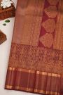 Kancheepuram Silk Maroon Saree
