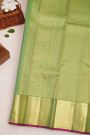 Kancheepuram Silk Pista Green Saree
