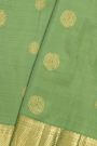 Kancheepuram Silk Pista Green Saree