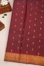 Kancheepuram Silk Maroon Saree