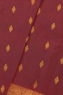 Kancheepuram Silk Maroon Saree